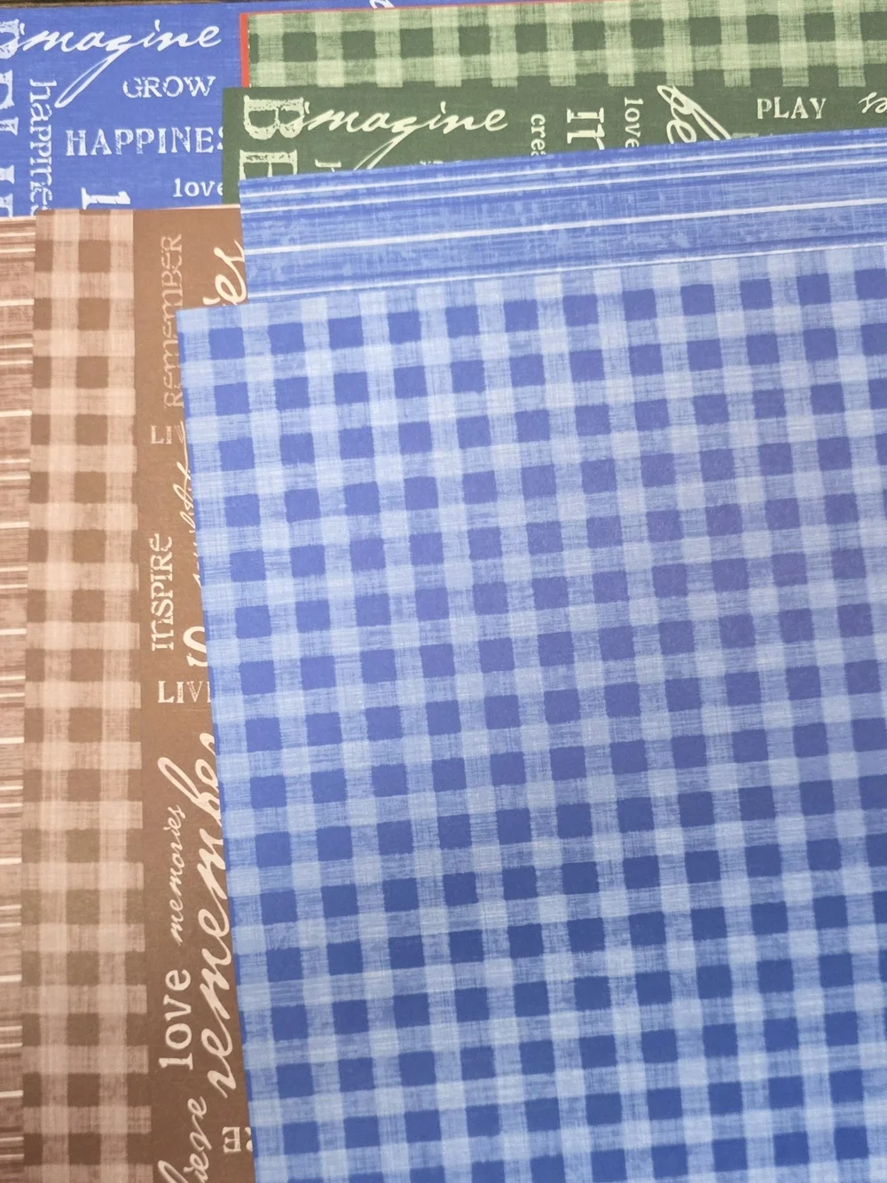 Close To My Heart Winter Classic Background & Texture Paper Pack - Teal